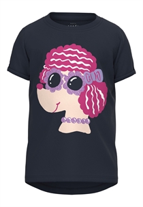 NAME IT T-shirt Vix Dark Sapphire